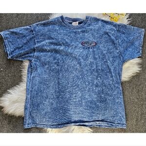 VTG 'Hawaii' Acid Wash, Whale Tee XL
